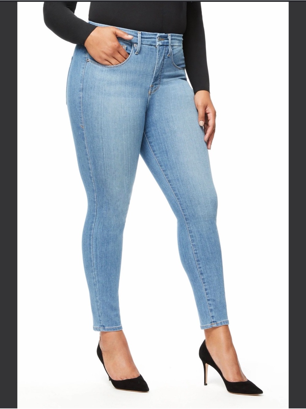Good American Always Fits Skinny Jeans Size 20–24